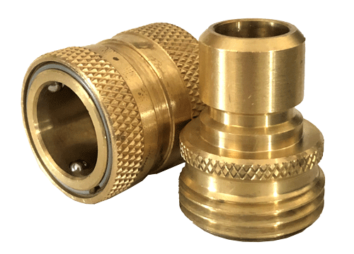 QUICK DRAW WATER HOSE COUPLER SET