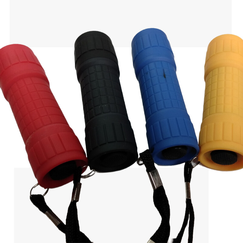 MINI LED FLASHLIGHT ASSORTED COLORS