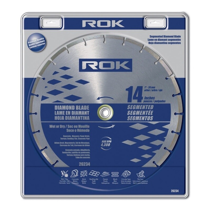 14&quot; DIAMOND BLADE ROK