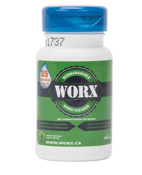 WORX BIODEGRADABLE HAND WATERLESS HAND CLEANER 1.85OZ 52.5G