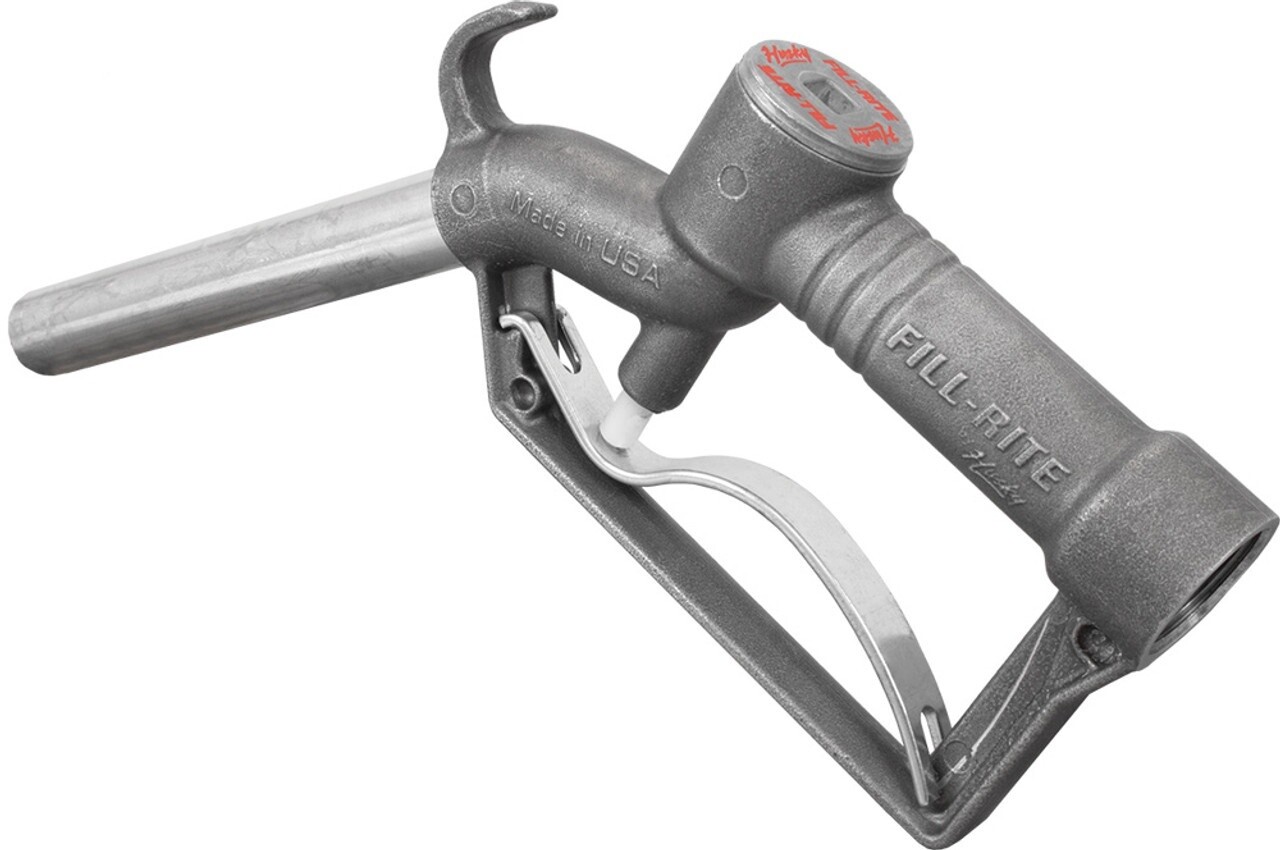 1&quot; MANUAL FUEL NOZZLE , LEADED SPOUT AND HOOK
