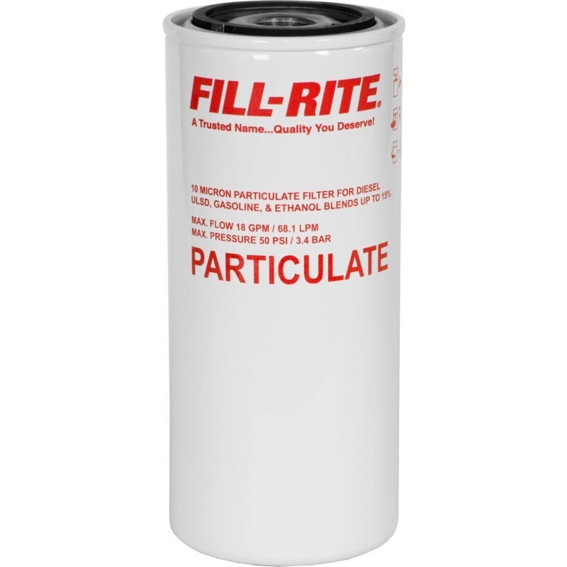 18 GPM 10 Micron Particulate Spin On Filter.