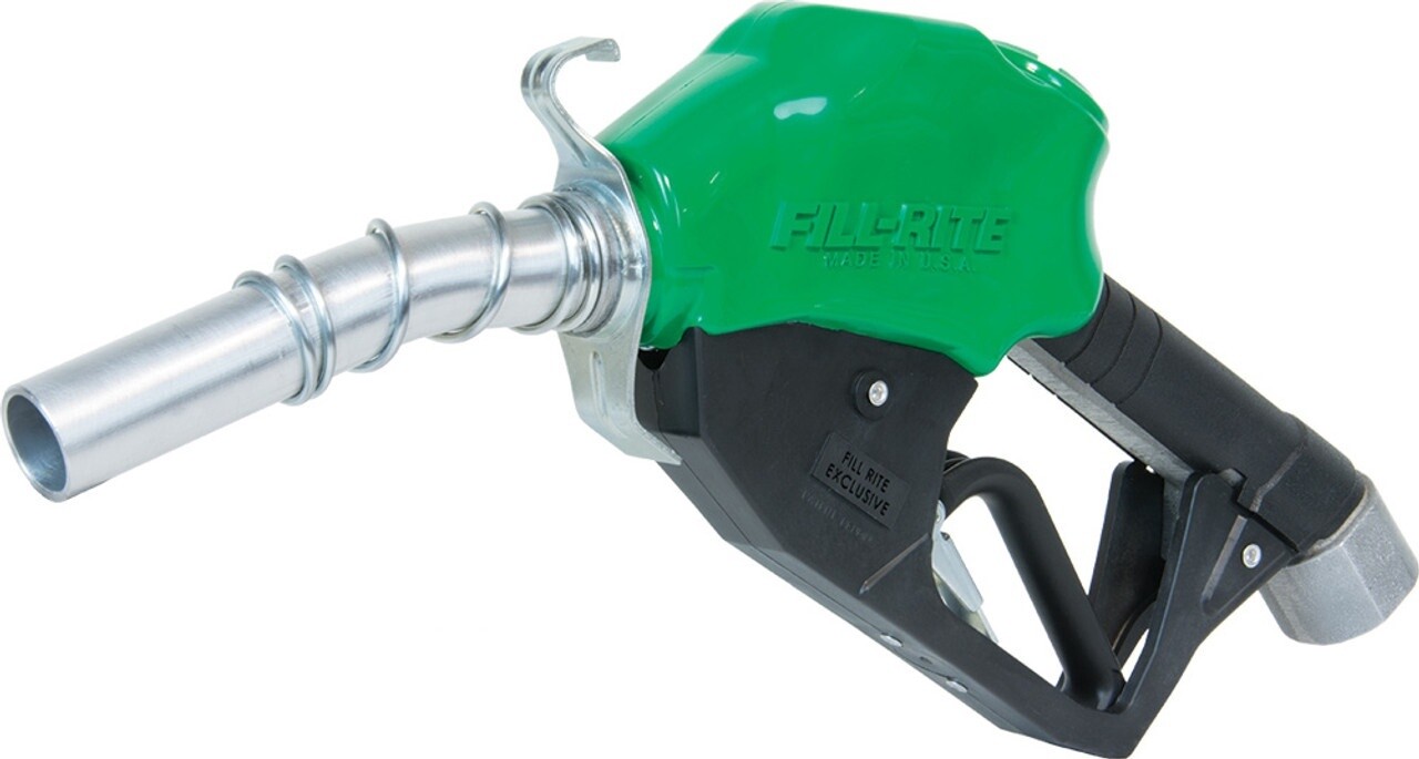 FUEL NOZZLE AUTOMATIC 1&quot; GREEN