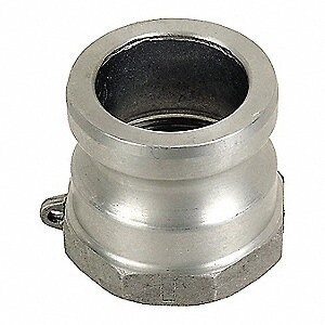 4&quot; CAM &amp; GROOVE COUPLING PART A STAINLESS STEEL