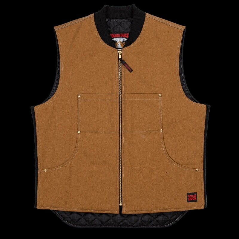 TOUGH DUCK BROWN MOTO VEST