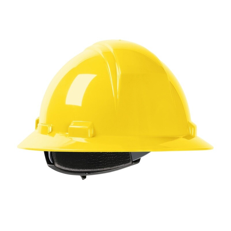 KILIMANJARO FULL BRIM HARD HAT TYPE 1 CLASS E RATCHET SUSPENSION