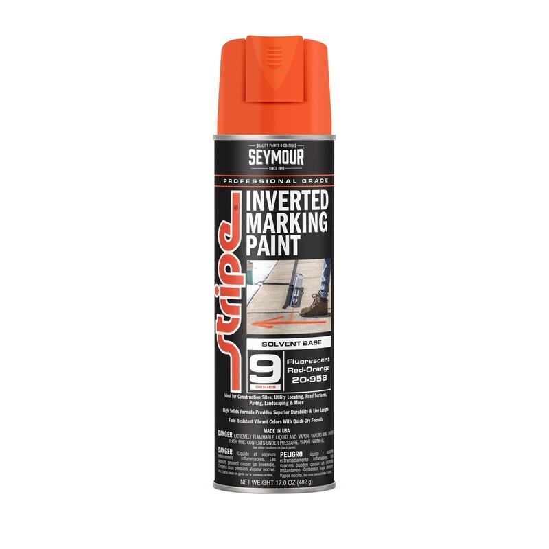 SEYMOUR SOLVENT BASED INVERTED GROUND MARKING PAINT 17 OZ - FINAL SALE DISCONTINUED