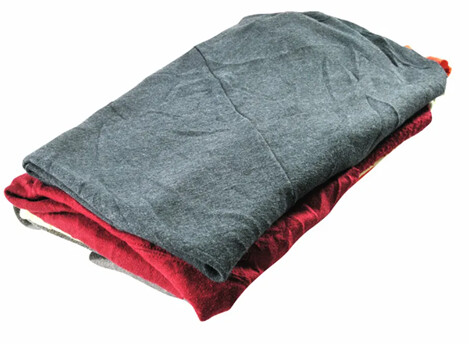 RAGS - RECYCLED - COLOURED FLEECE