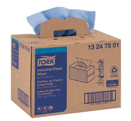TORK - UTILITY WIPERS - ADVANCED - 440-4 PLY - HANDY BOX