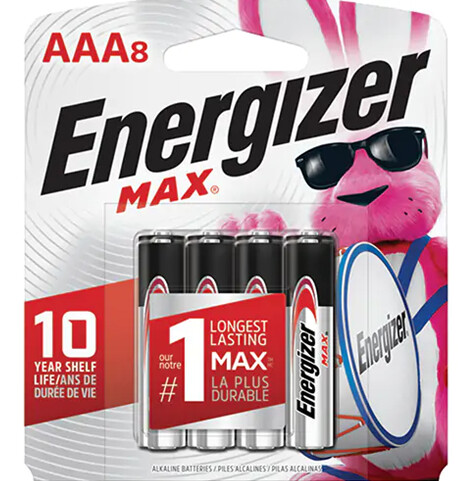 BATTERY ENERGIZER MAX AAA 1.5