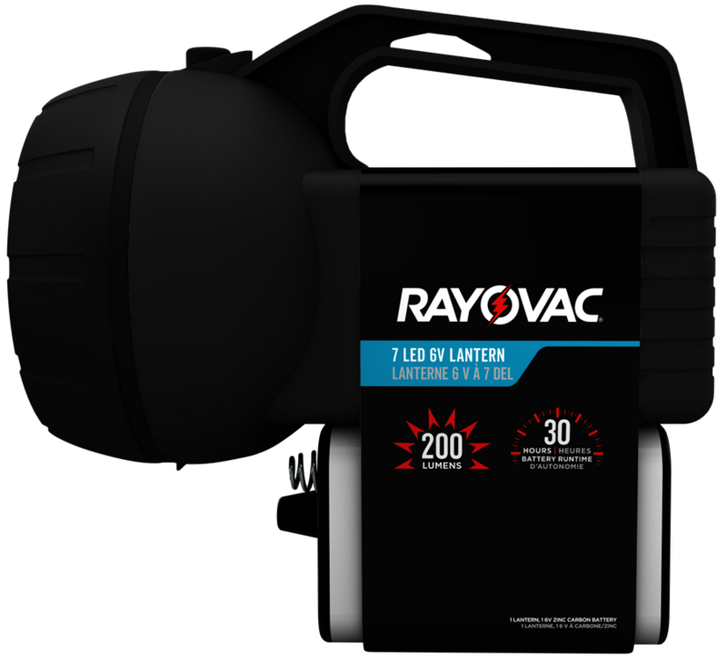 BRITE ESSENTIAL 6V GREY/BLACK SPOTLIGHT W/ BATTERY