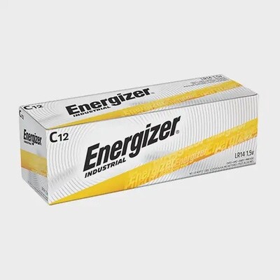 BATTERIES C 12/PKG