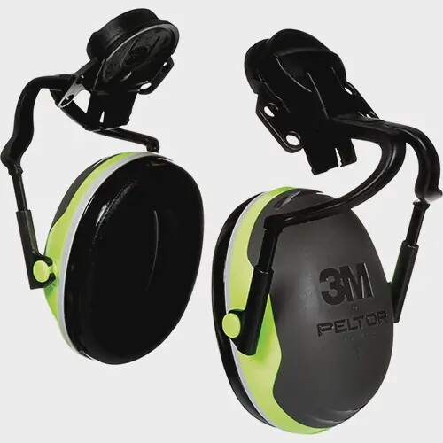 EARMUFF PELTOR X SERIES CAP MOUNT