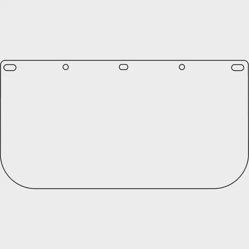 FACESHIELD VISOR WINDOW