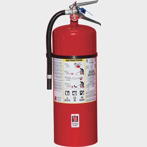 FIRE EXTINGUISHER 20 LB. W/ BRACKET WALL