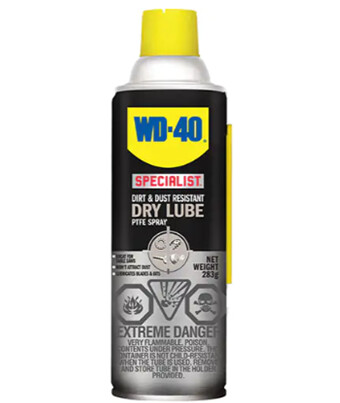 WD40 DRY LUBE PTFE SPRAY 283 g