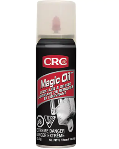 LOCK DE-ICER &amp; LUBRICANT MAGIC OIL 42.5G AEROSOL