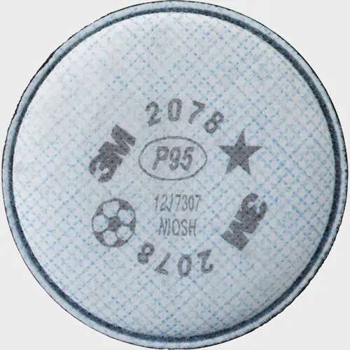 2078 SERIES RESP PREFILTERS, PARTICULATE FILTER, P95 FILTER