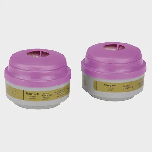 NORTH CARTRIDGE - RESPIRATORY - GAS/VAPOUR, MULTI GAS P100 PAIR 75SCP100L