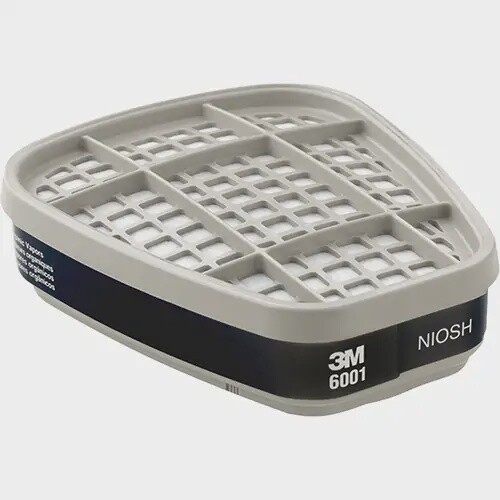 SCN-SE892 3M CARTRIDGE ORGANIC VAPOR 6001 2/PKG