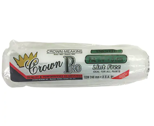 PAINT ROLLER LINT FREE SMOOTH 1/4&quot;