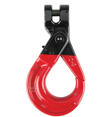 CLEVIS SLING HOOK W/ LATCH GD 80 CHAIN 9/32 - 5/16