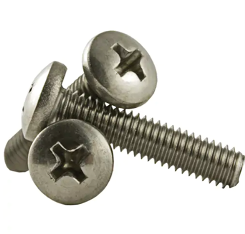 SCN-MML213 8 X 3/4" SST MACHINE SCREW PAN 18-8 COARSE