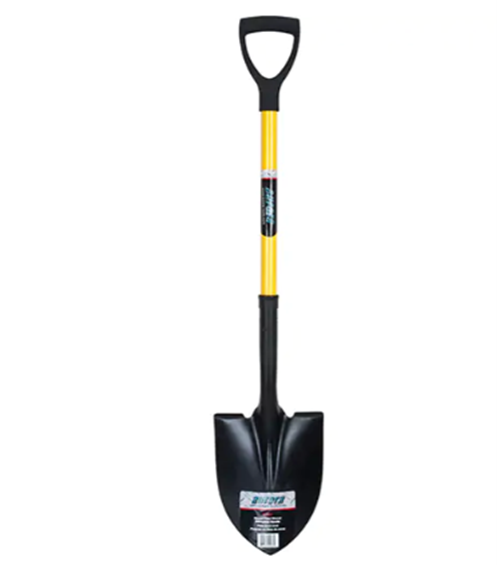 SHOVEL D HANDLE ROUND POINT