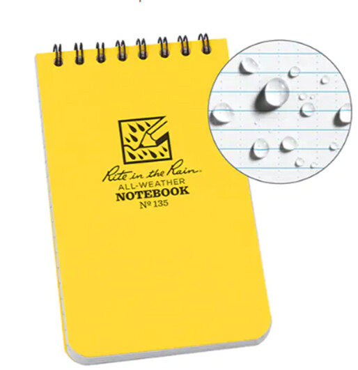 NOTEBOOK - RITE IN THE RAIN - 4&quot; X 6&quot;