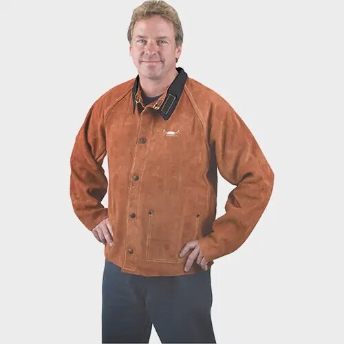JACKET WELDING LAVA BROWN XXL