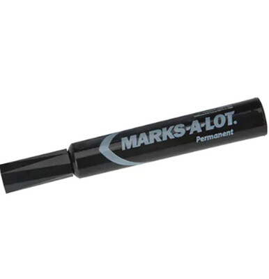 PERMANENT MARKER BLACK - MARKS-A-LOT