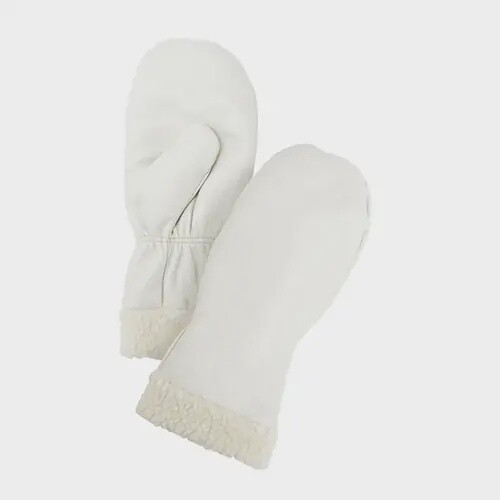 LEATHER MITT, BOA WINTER LINING, ONE SIZE
