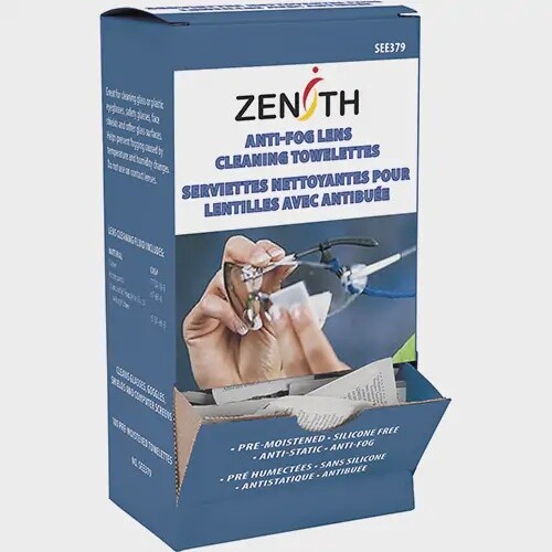LENS CLEANING TOWELETTES 100/BOX