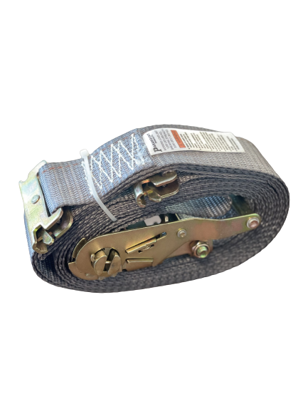 STRAP LOGISTIC 2&quot; X 16&#39; GREY