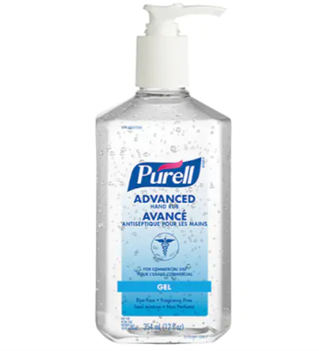 HAND SANITIZER 70 PURELL 12 OZ BOTTLE