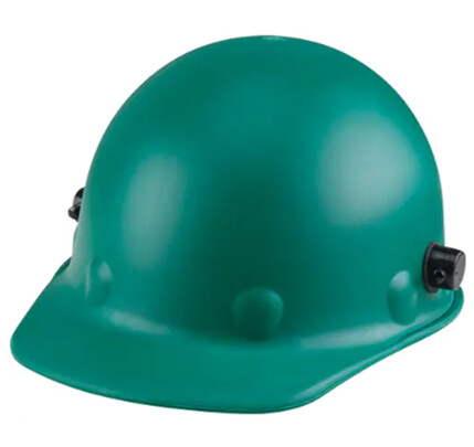 HARD HAT ROUGH NECK FIBERGLASS GREEN P2A