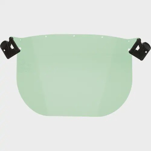 VISOR GREEN POLYCARBONATE