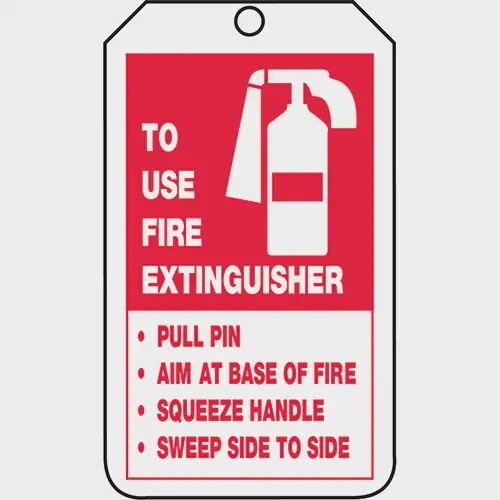 TAGS EXTINGUISHER 25PK