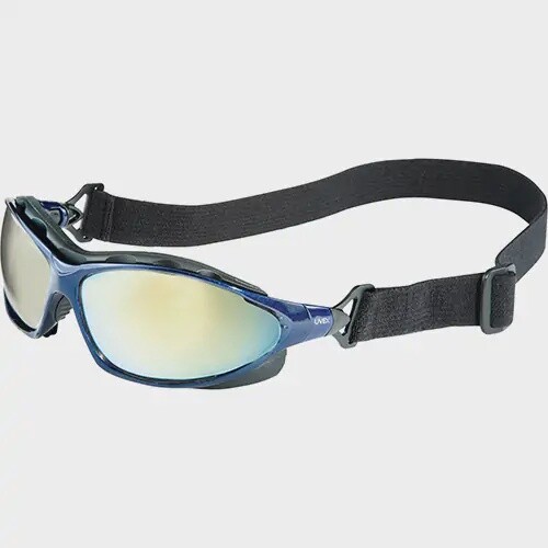 EYEWEAR UVEX SEISMIC BLUE FRAME MIRROR UVEXTRA  LENS