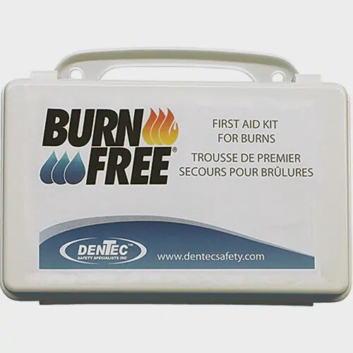 EMERGENCY BURN KIT - 10 UNIT PLASTIC BOX