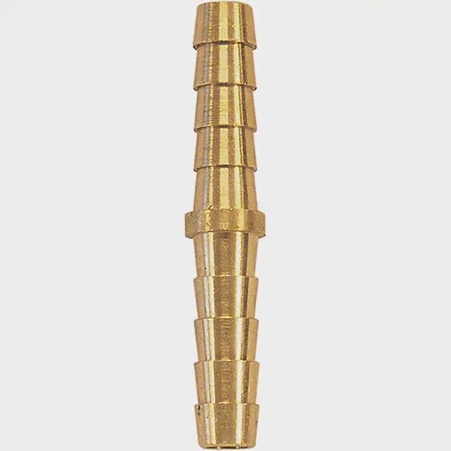 SPLICER HOSE BARB 3/8&quot; BRASS