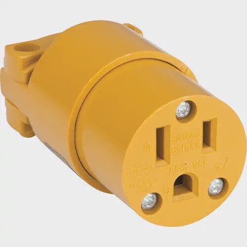 COMMERCIAL 15A/125V REPLACEMENT CONNECTOR