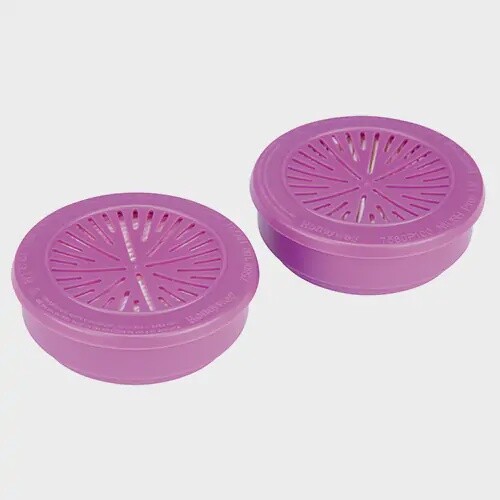 NORTH HARD SHELL FILTERS, PARTICULATE FILTER, HEPA P100 2/PKG 7580P100