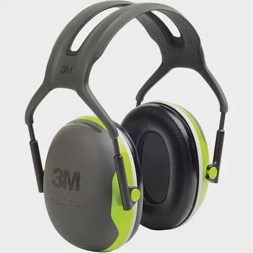 Peltor™ X Series Earmuffs, Headband, 27 NRR dB