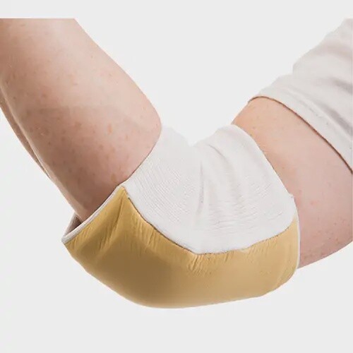 ELBOW PROTECTOR GRAIN LEATHER PAD LARGE