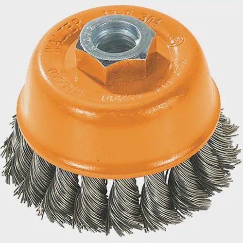 Wire Cup Brush, 3&quot; Dia. x 5/8&quot;-11 Arbor
