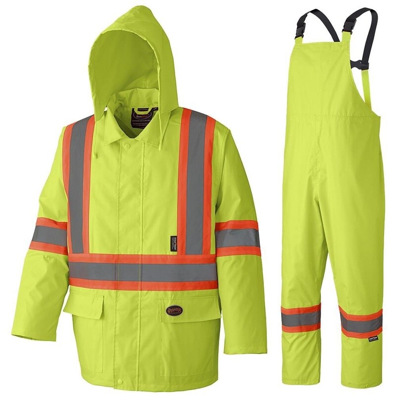 HI-VIS YELLOW RAINSUIT