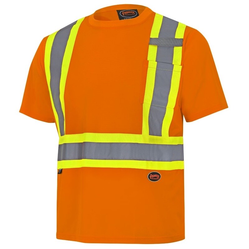 BIRDSEYE SAFETY T SHIRT HI-VIS