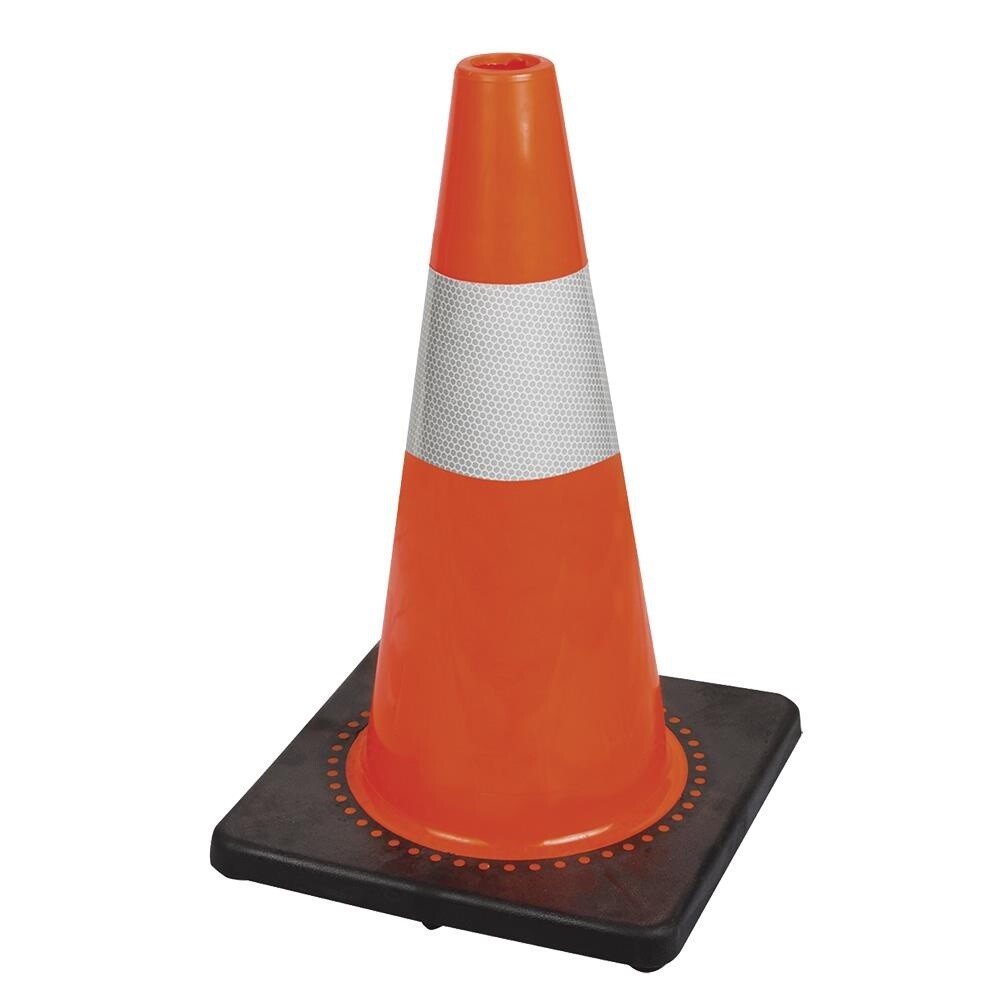 18&quot;  PREMIUM PVC FLEXIBLE SAFETY CONE