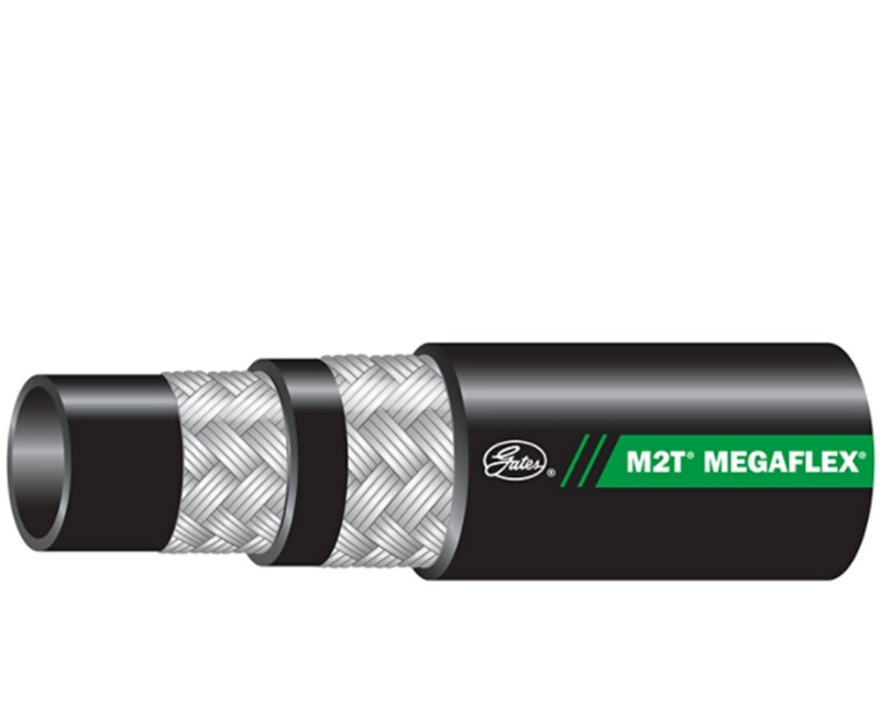 4M2T HOSE 1/4" 2 WIRE BRAID PER INCH